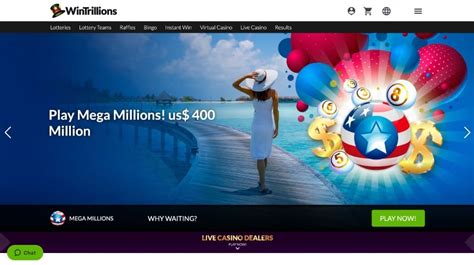 Wintrillions lottery  USA Mega Millions is a rollover machine